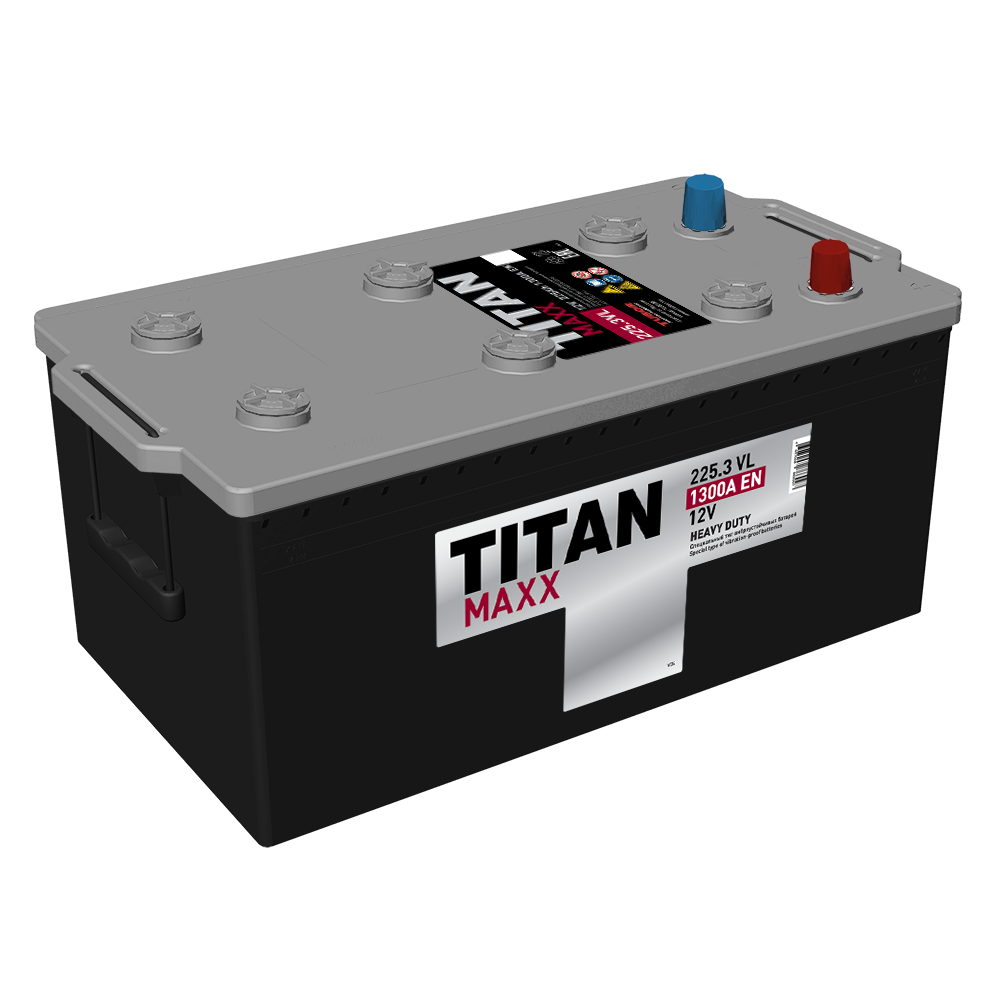 Аккумулятор Аккумулятор TITAN MAXX 6CT-225.3 L