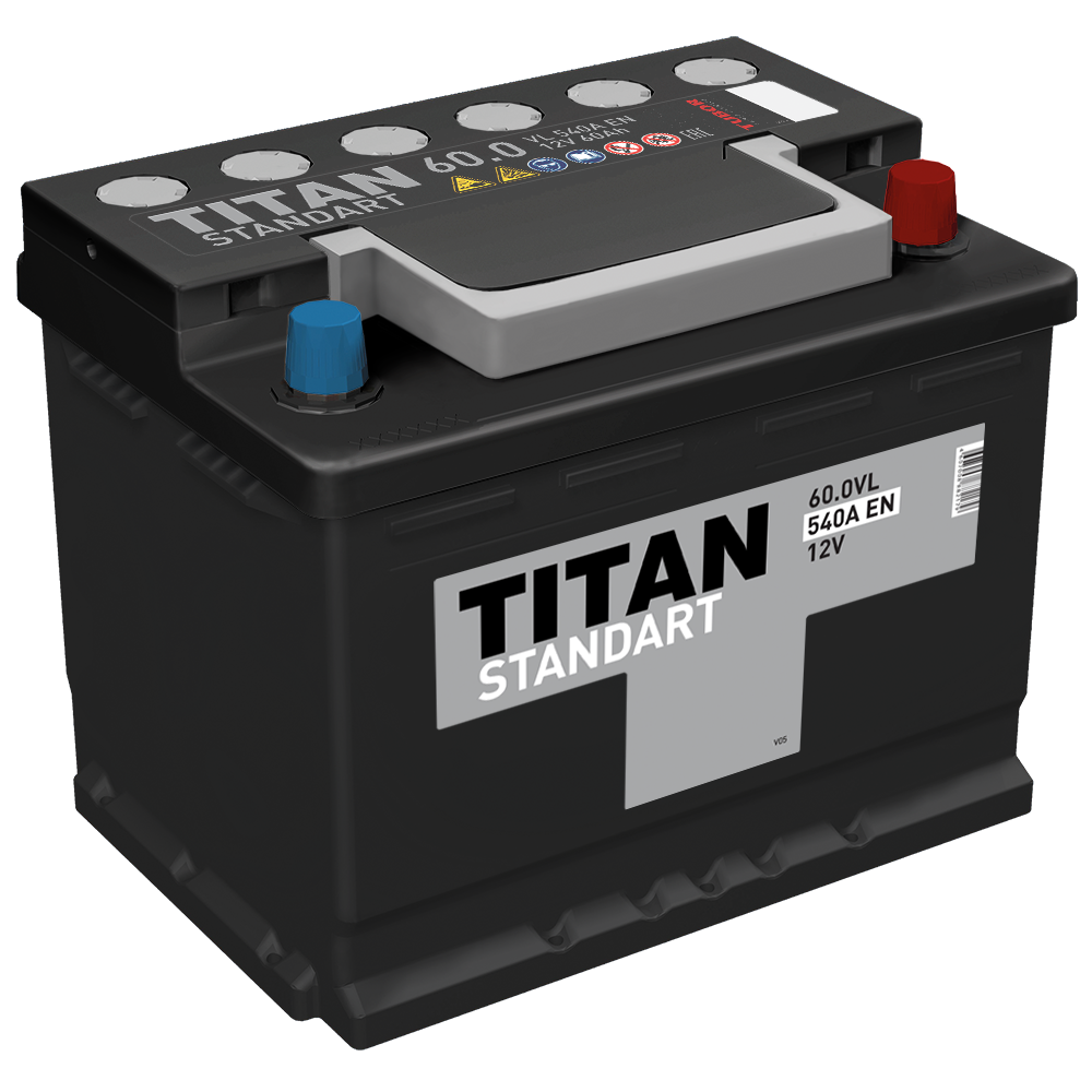 Аккумулятор Аккумулятор TITAN STANDART 6CT-60.0 VL