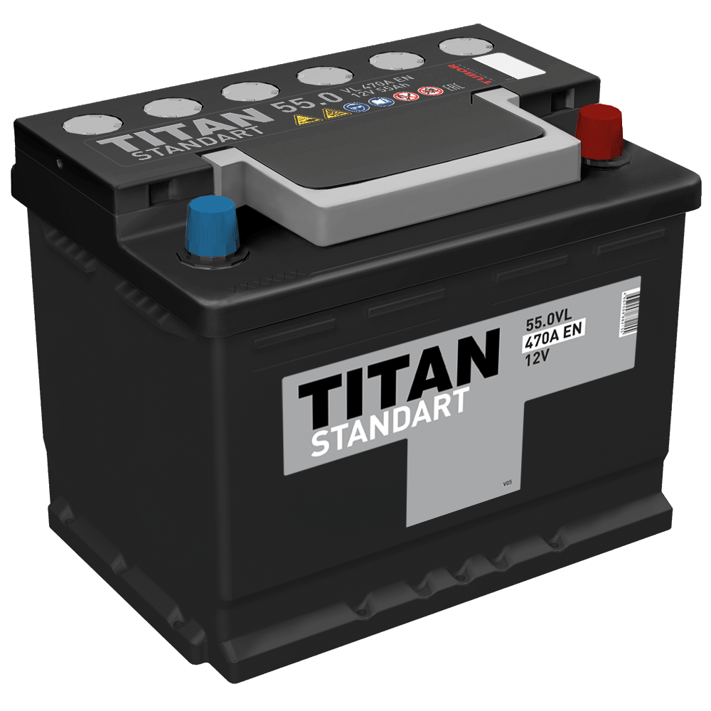 Аккумулятор Аккумулятор TITAN STANDART 6CT-55.0 VL