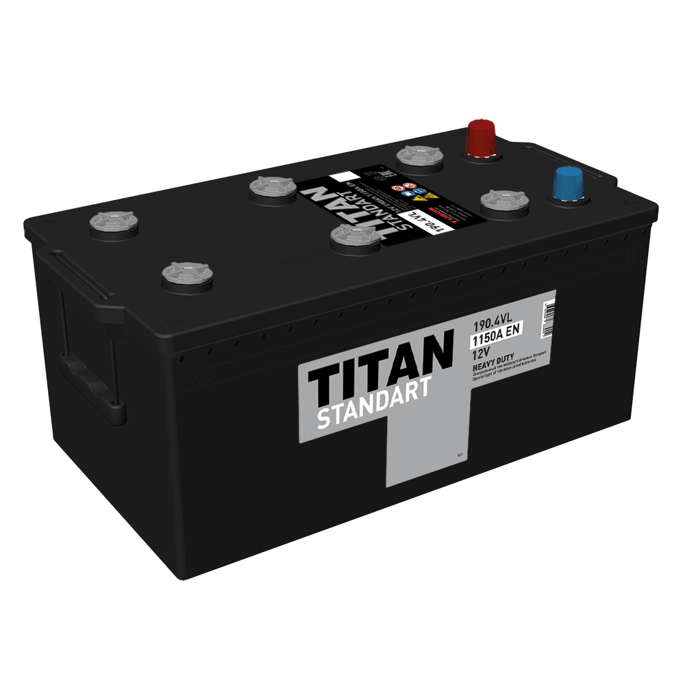 Аккумулятор Аккумулятор TITAN STANDART 6СТ-190.4 L