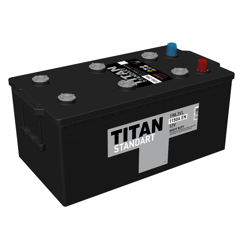 Аккумулятор Аккумулятор TITAN STANDART 6СТ-190.3 L
