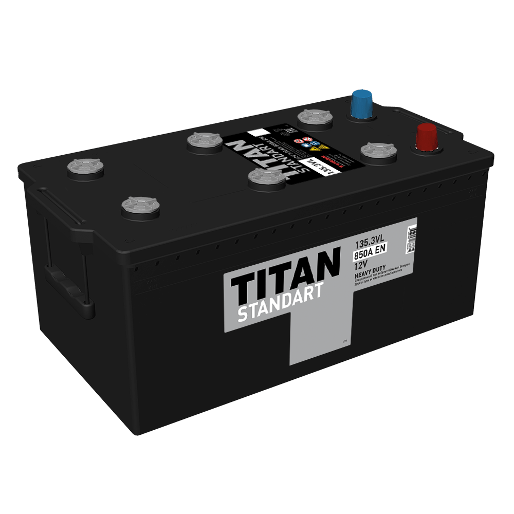 Аккумулятор Аккумулятор TITAN STANDART 6СТ-135.3 L