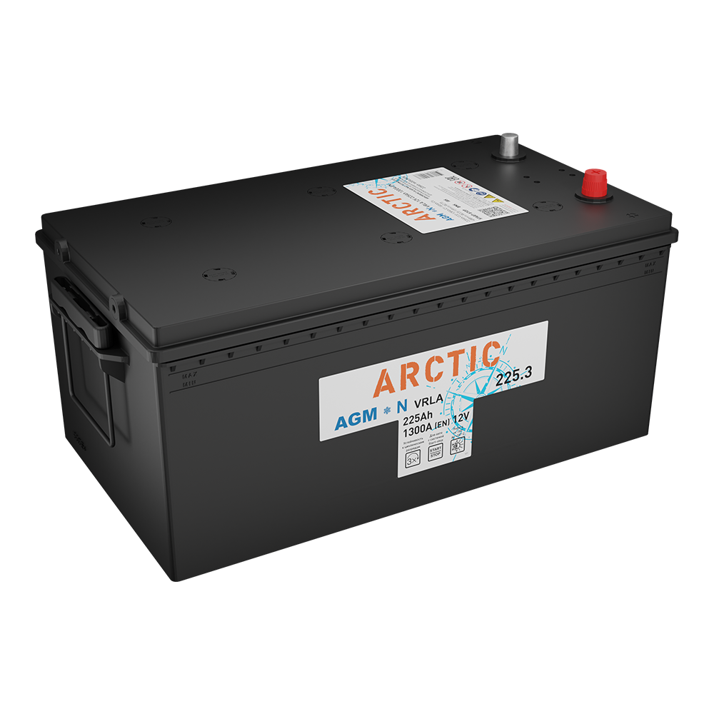 Аккумулятор Аккумулятор ARCTIC AGM 6СТ-225.3 VRLA Type C